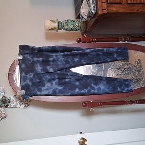Danskin Tie-Dye Blue Leggings